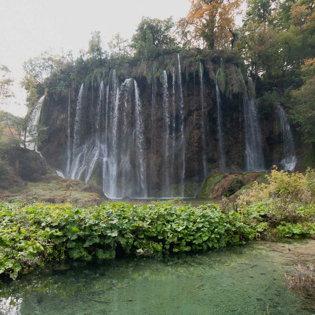 Plitvice 2 - Photograph print framed with black frame 30.5 cm X 45.7 cm (12" X 18")