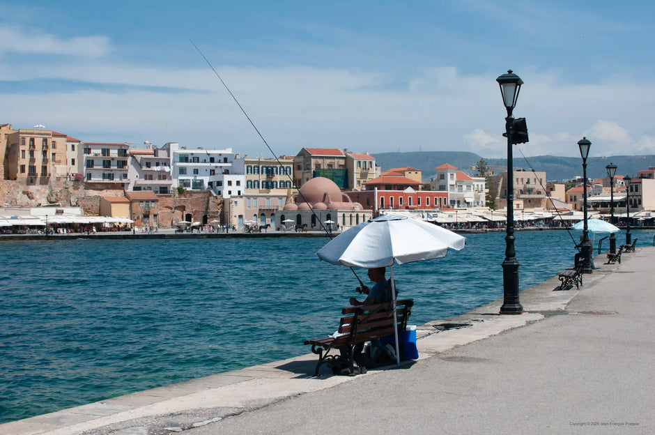 Greece Crete 5 - Photograph print framed with black frame 30.5 cm X 45.7 cm (12" X 18")