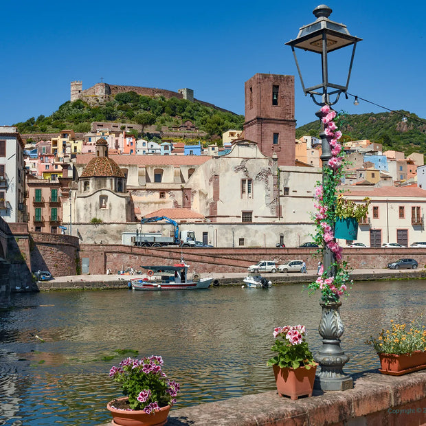 Italie 9 - Tirage photographique encadré avec cadre noir 30,5 cm x 45,7 cm (12" x 18")