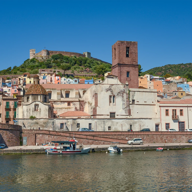 Italie 9 - Tirage photographique encadré avec cadre noir 30,5 cm x 45,7 cm (12" x 18")