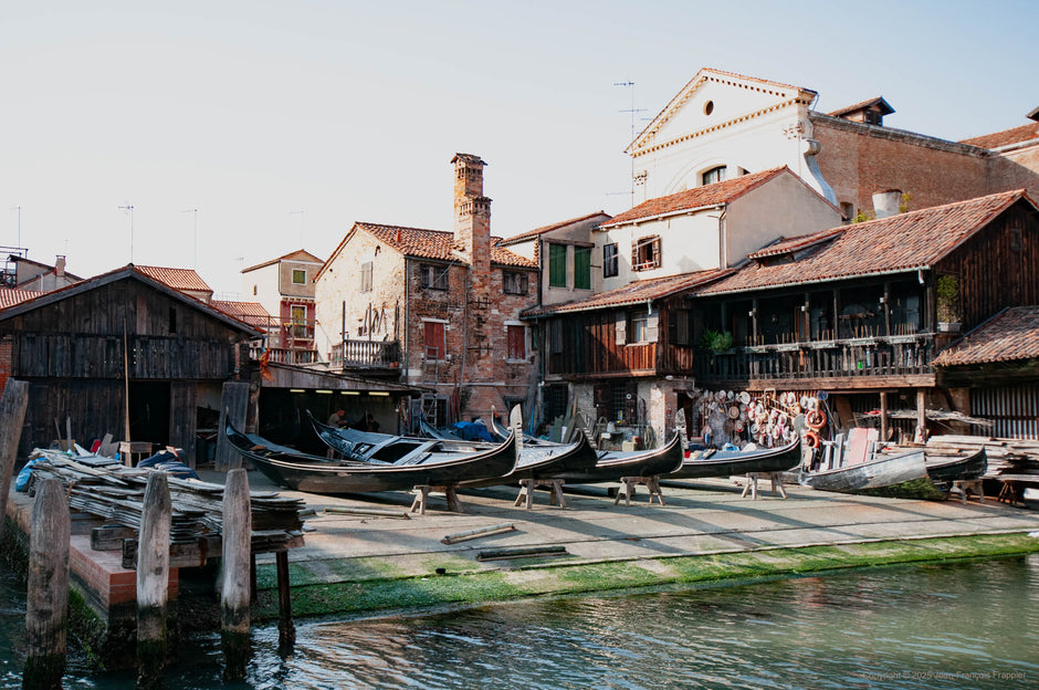 Italy - Photograph print framed with black frame 30.5 cm X 45.7 cm (12" X 18")