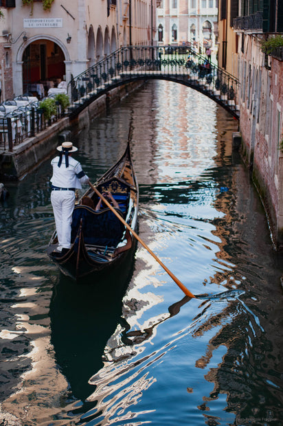 Italy - Photograph print framed with black frame 30.5 cm X 45.7 cm (12" X 18")