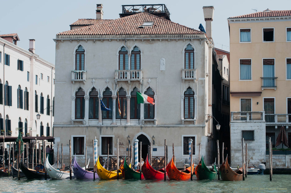 Italy - Photograph print framed with black frame 30.5 cm X 45.7 cm (12" X 18")