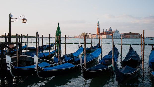 Italy - Photograph print framed with black frame 61.0 cm X 91.4 cm (24" X 36")